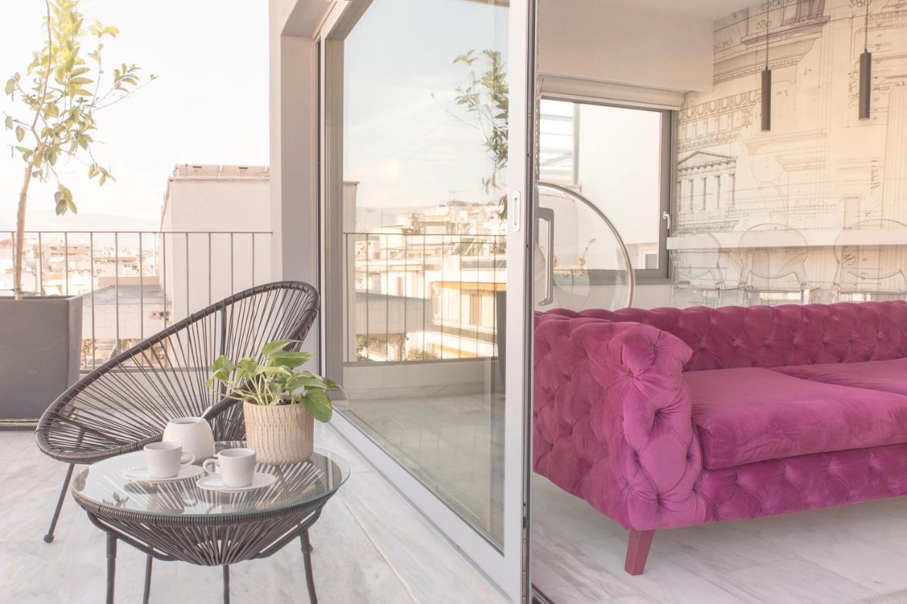 Luxury Apartment Near Acropolis-Living Stone Gold Афіни Екстер'єр фото